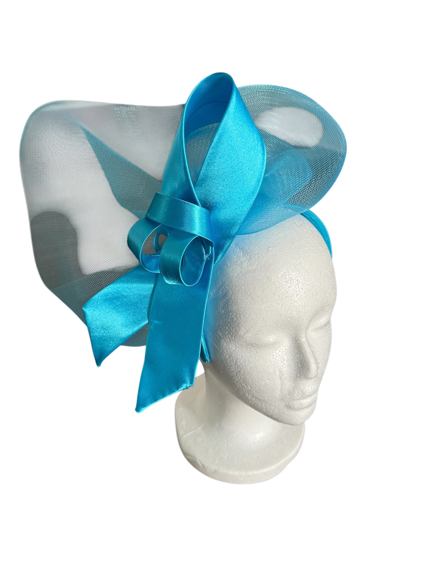 Blue Fascinator