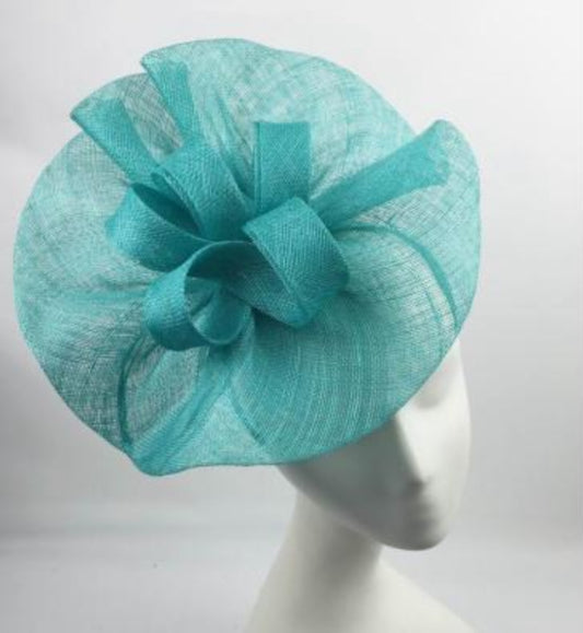 Aqua Fascinator