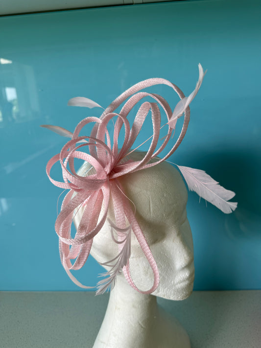 Pink Fascinator